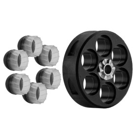 Cal. 50 - Billes de Défense à ailettes caoutchouc - Pot de 30 munitions Sniper  Chez DEVILLE ARMORY. Votre armurerie en ligne.