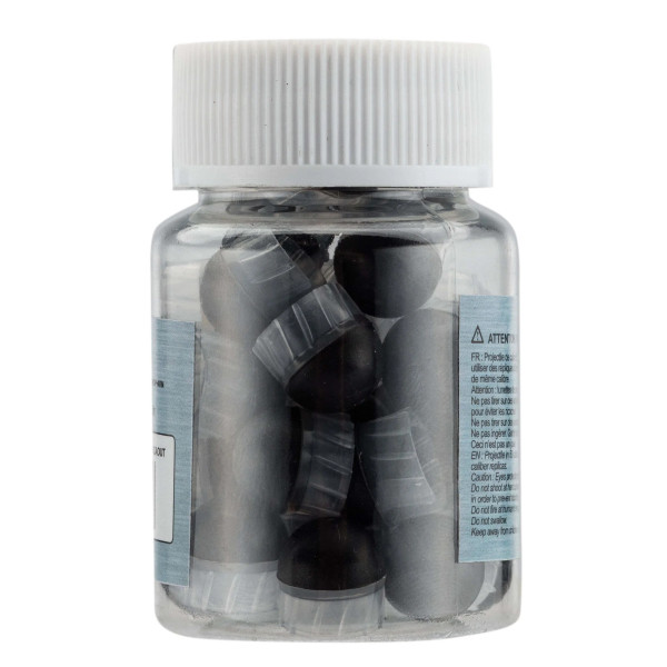 Cal. 50 - Billes de Défense à ailettes caoutchouc - Pot de 30 munitions Sniper  Chez DEVILLE ARMORY. Votre armurerie en ligne.