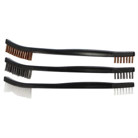 Lot 3 brosses de nettoyage - Birchwood Casey  Chez DEVILLE ARMORY. Votre armurerie en ligne.