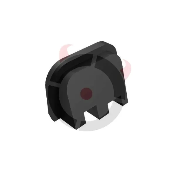 KMR Plaque de Culasse Aluminium Noir pour CZ P-10