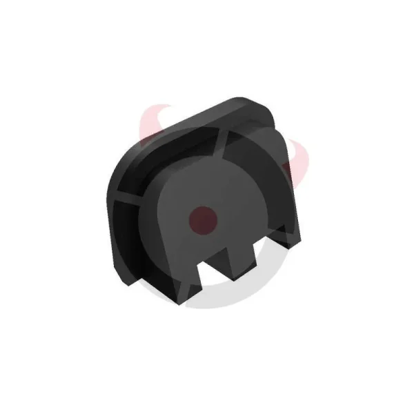 KMR Plaque de Culasse Aluminium Noir pour CZ P-10