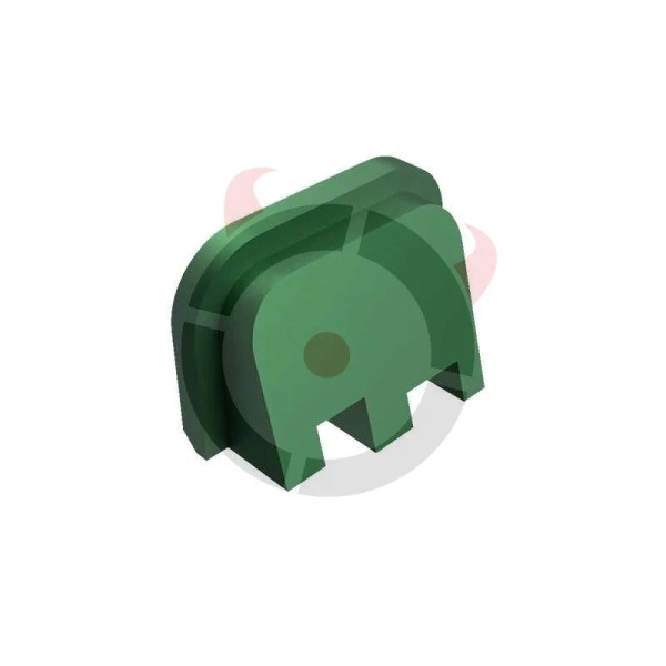 SLIDE COVER P-10 ALU Vert  Chez DEVILLE ARMORY. Votre armurerie en ligne.