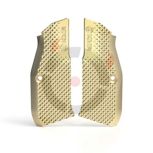 GRIPS KMR S DOTMATRIX laiton   Chez DEVILLE ARMORY. Votre armurerie en ligne.