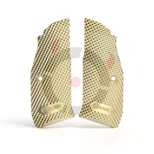 GRIPS KMR S DOTMATRIX ERGO laiton  Chez DEVILLE ARMORY. Votre armurerie en ligne.