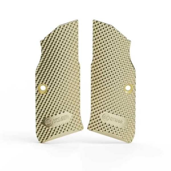 GRIPS KMR W DOTMATRIX ERGO Laiton  Chez DEVILLE ARMORY. Votre armurerie en ligne.