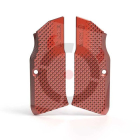 GRIPS KMR WS DOTMATRIX Rouge  Chez DEVILLE ARMORY. Votre armurerie en ligne.