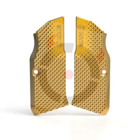 GRIPS KMR WS DOTMATRIX Doré / Gold  Chez DEVILLE ARMORY. Votre armurerie en ligne.