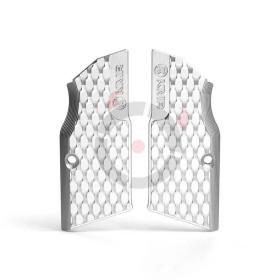 GRIPS KMR W SHORT WAVES silver  Chez DEVILLE ARMORY. Votre armurerie en ligne.