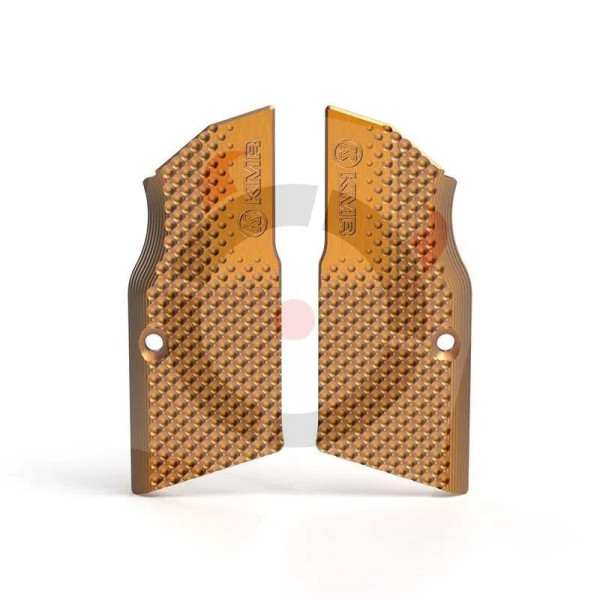 GRIPS KMR L DOTMATRIX SHORT Orange  Chez DEVILLE ARMORY. Votre armurerie en ligne.