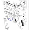 Verrou + ressort levier sureté gauche CZ 75 Shadow 1/2 N°30 & 31