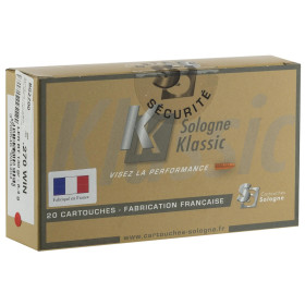 Cartouches à percussion centrale Sologne .270 Win  Chez DEVILLE ARMORY. Votre armurerie en ligne.