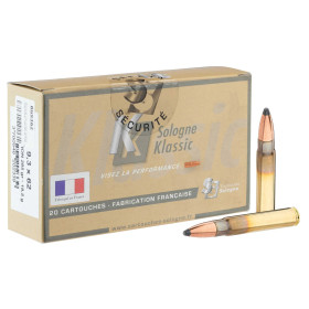 Cartouches à percussion centrale Sologne 9.3 x 62  Chez DEVILLE ARMORY. Votre armurerie en ligne.