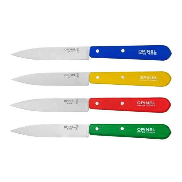 COFFRET 4 OFFICE OPINEL N.112 COL. PANACHES INOX
