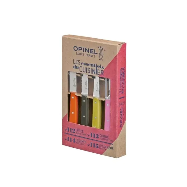 COF.OPINEL "LES ESSENTIELS DU CUISINIER" COL.PANACHES