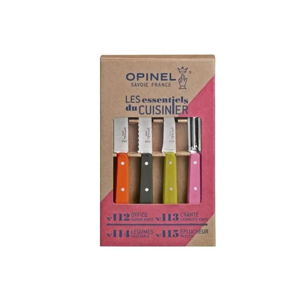 COF.OPINEL "LES ESSENTIELS DU CUISINIER" COL.PANACHES