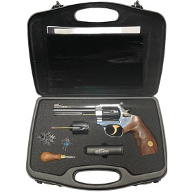 Revolver Manurhin Convertible MR73 5"1/4 357Mag + Barillet 9x19  Chez DEVILLE ARMORY. Votre armurerie en ligne.