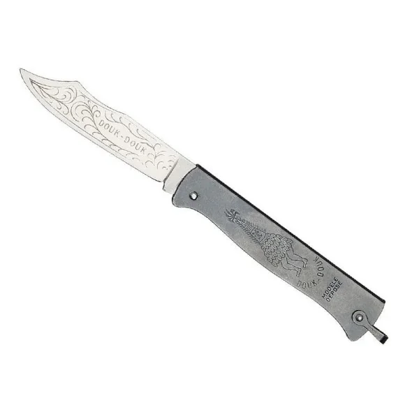 COUTEAU DOUK-DOUK BRONZE D'ARME 11 CM CARBONE