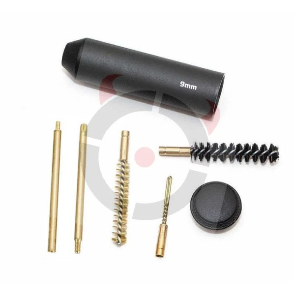 Kit nettoyage de poche 9x19   Chez DEVILLE ARMORY. Votre armurerie en ligne.