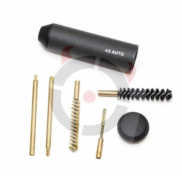 Kit nettoyage de poche 45 ACP   Chez DEVILLE ARMORY. Votre armurerie en ligne.