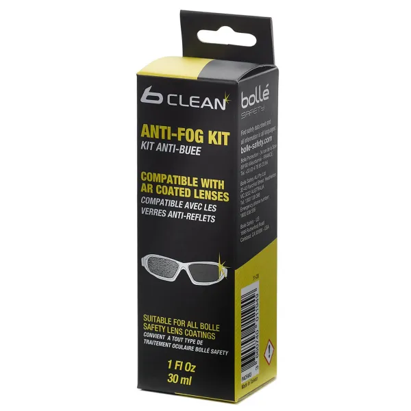 Kit anti-buée BOLLE B300 30 ML compatible anti reflet