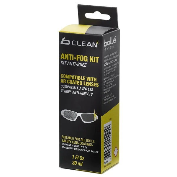 Kit anti-buée BOLLE B300 30 ML compatible anti reflet