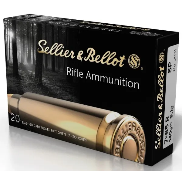 Sellier Bellot Cartouches S&B 7X65R SP 9,1g+