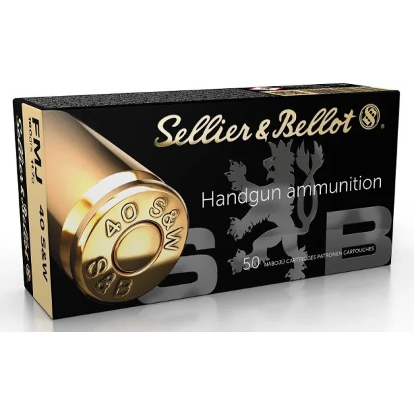 Sellier Bellot 50 Cartouches S&B 40SW 180gr