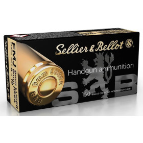 50 Cartouches S&B 9X19 FMJ 124gr  Chez DEVILLE ARMORY. Votre armurerie en ligne.