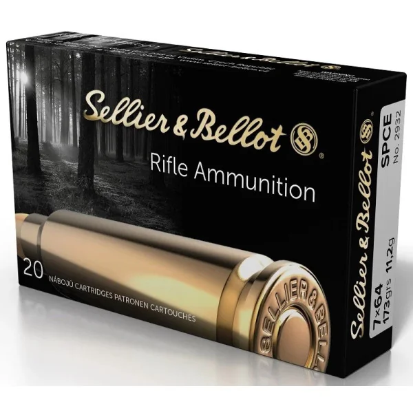 Sellier Bellot Cartouches S&B 7X64 SPCE 11.2g 2932+