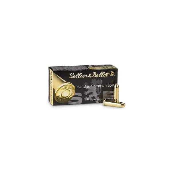 50 Cartouches S&B 38 SPÉCIAL FMJ 158gn