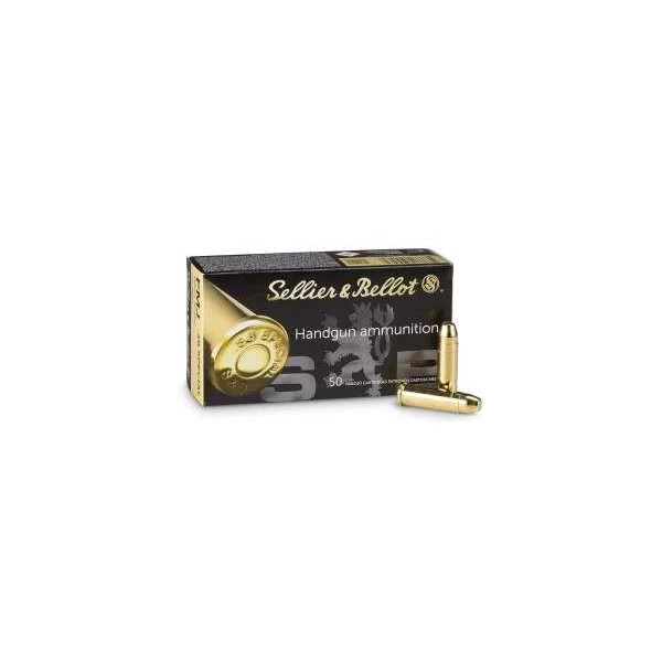 50 Cartouches S&B 38 SPÉCIAL FMJ 158gn  Chez DEVILLE ARMORY. Votre armurerie en ligne.