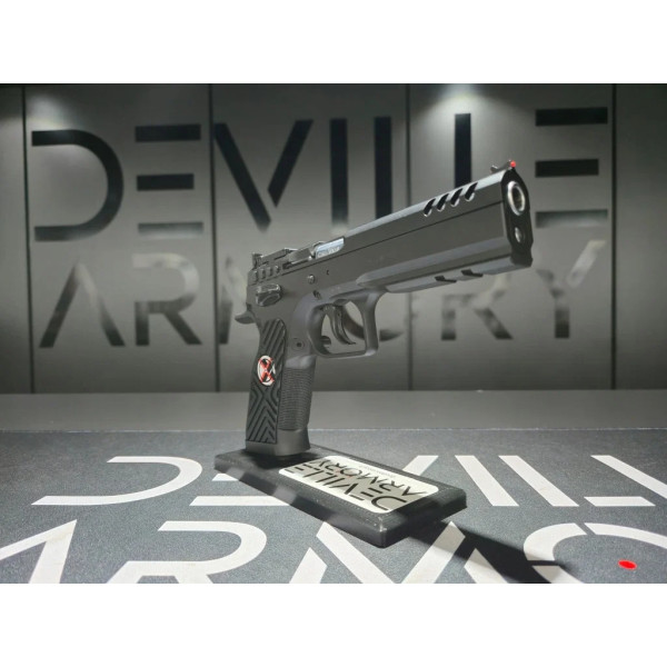 Pistolet TANFOGLIO STOCK III XTREME CAL. 9x19  Chez DEVILLE ARMORY. Votre armurerie en ligne.