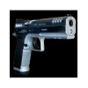Pistolet TANFOGLIO STOCK III SPECIAL CHROME CAL. 45ACP  Chez DEVILLE ARMORY. Votre armurerie en ligne.