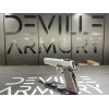Pistolet Tanfoglio Witness 1911 Custom Chrome 9X19  Chez DEVILLE ARMORY. Votre armurerie en ligne.
