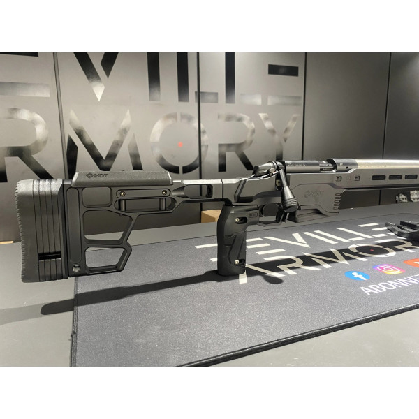 Carabine Bergara B14 20" 22Lr + Chassis MDT ACC Premier Noir  Chez DEVILLE ARMORY. Votre armurerie en ligne.