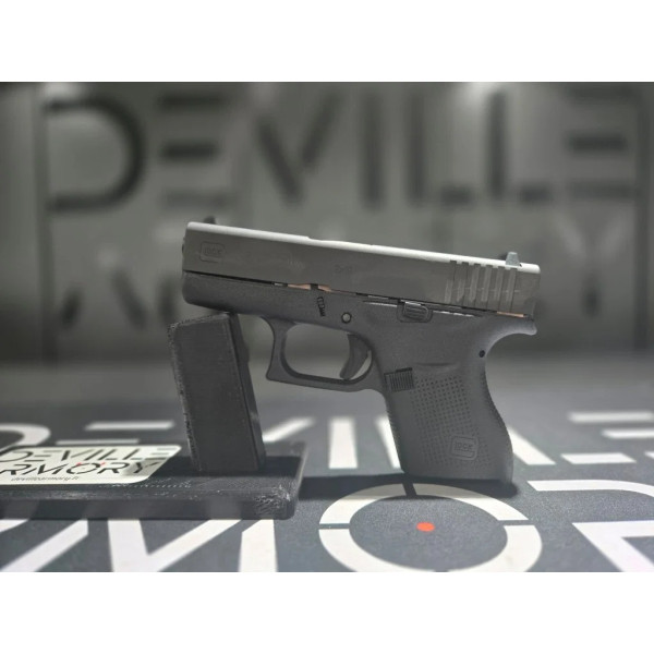 Pistolet GLOCK 43  Chez DEVILLE ARMORY. Votre armurerie en ligne.