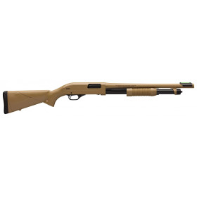 Fusil à pompe SXP Dark Earth Defender Rifled Winchester - 12/76  Chez DEVILLE ARMORY. Votre armurerie en ligne.