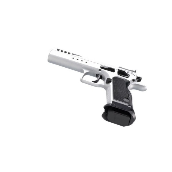 Pistolet TANFOGLIO LIMITED HC CUSTOM 45Acp hardchrommed / noir  Chez DEVILLE ARMORY. Votre armurerie en ligne.