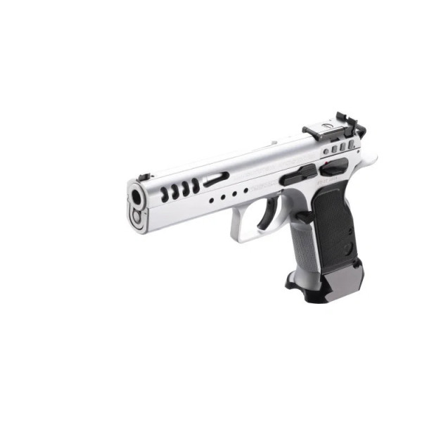 Pistolet TANFOGLIO LIMITED HC CUSTOM 45Acp hardchrommed / noir  Chez DEVILLE ARMORY. Votre armurerie en ligne.