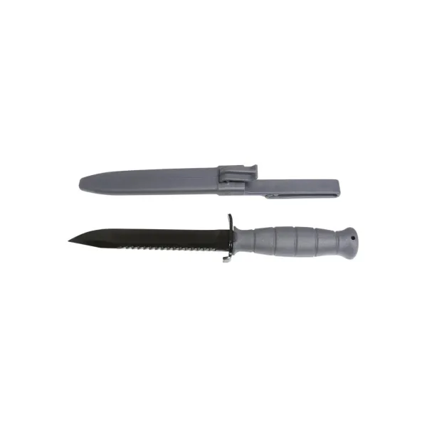 COUTEAU GLOCK GRIS AVEC SCIE