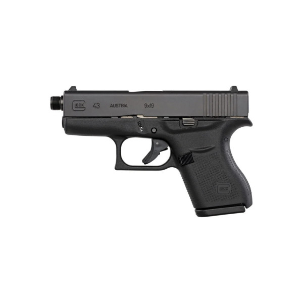 Pistolet GLOCK 43 FILETÉ  Chez DEVILLE ARMORY. Votre armurerie en ligne.