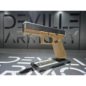 Pistolet Glock 17 Gen5 FR Coyote PSA ARMEE FRANCAISE  Chez DEVILLE ARMORY. Votre armurerie en ligne.