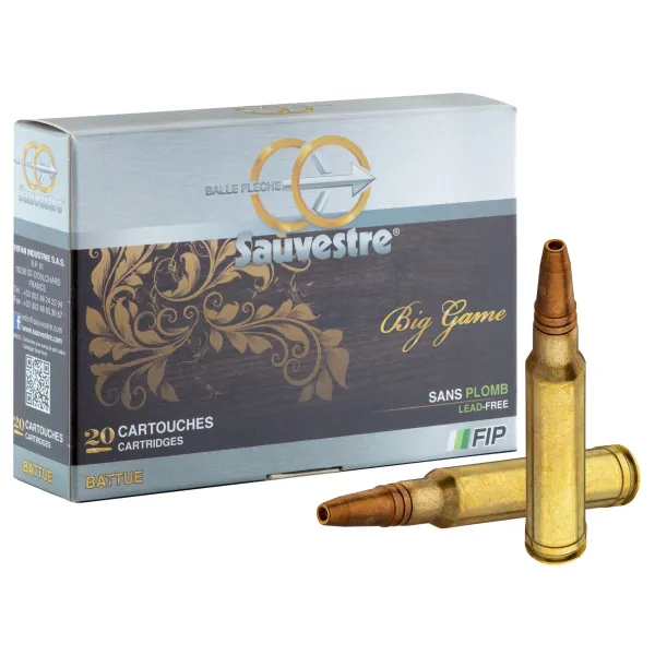 Cartouches Sauvestre .338 Win Mag - spéciale battue