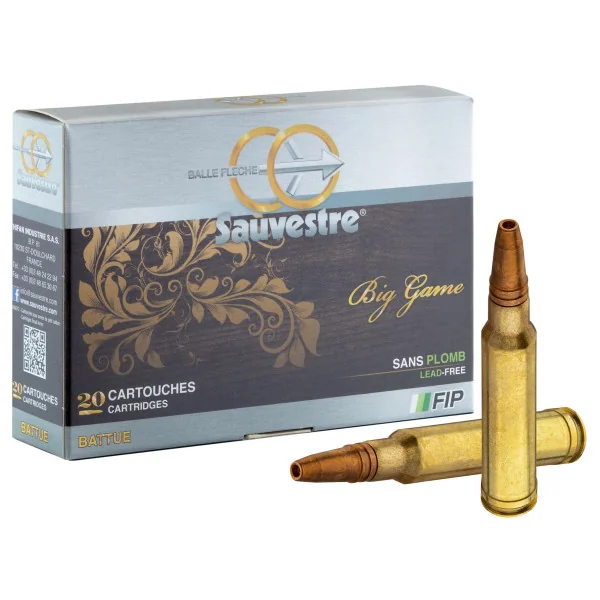 Cartouches Sauvestre .338 Win Mag - spéciale battue