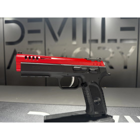 Pistolet TANFOGLIO FORCE 22 L SPORT CULASSE ROUGE  Chez DEVILLE ARMORY. Votre armurerie en ligne.