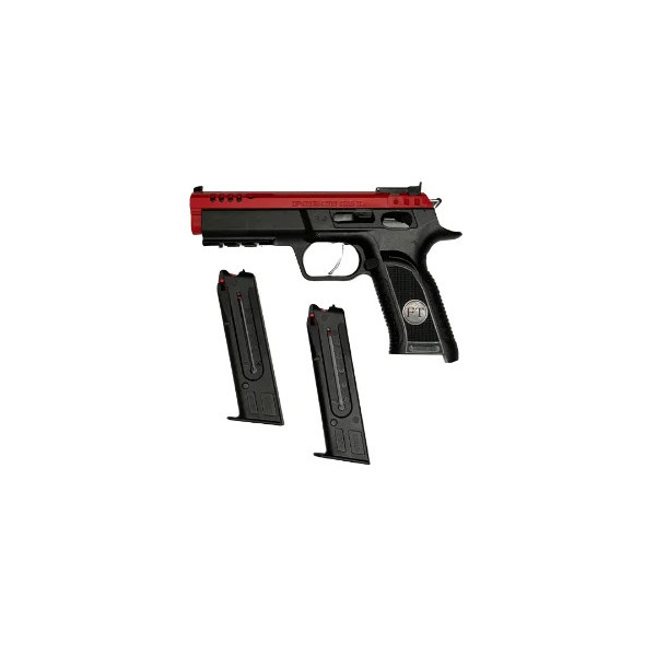 Pistolet TANFOGLIO FORCE 22 L SPORT CULASSE ROUGE  Chez DEVILLE ARMORY. Votre armurerie en ligne.