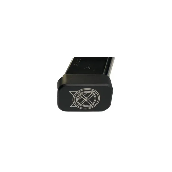 CHARGEUR NOIR TANFOGLIO POUR TOUS PISTOLETS SMALL FRAME EN 9X19 TALON ALU NOIR XTREME