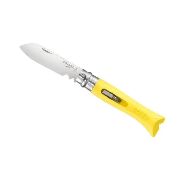 OPINEL N°9 BRICOLAGE JAUNE INOX
