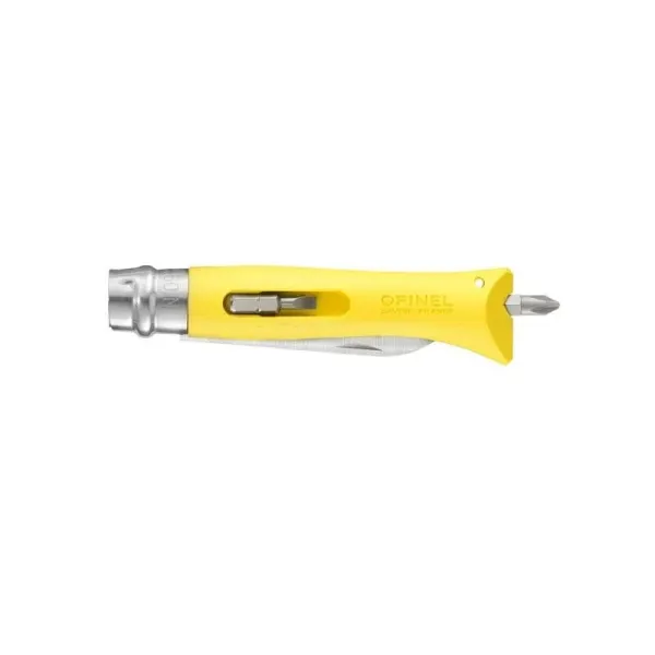 OPINEL N°9 BRICOLAGE JAUNE INOX