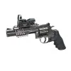 ASG REVOLVER GNB DAN WESSON DW715 6'' STEEL GREY 4.5 CO2 -PLOMBS